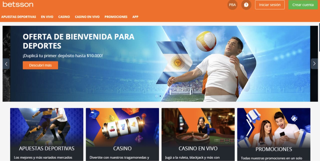 Casas de apuestas legales Argentina
